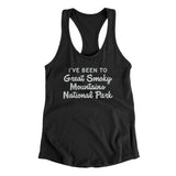 I've Been To Great Smoky Mountains National Park Women's Racerback Tank-Allegiant Goods Co. Vintage Sports Apparel