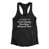 I've Been To Great Smoky Mountains National Park Women's Racerback Tank-Black-Allegiant Goods Co. Vintage Sports Apparel