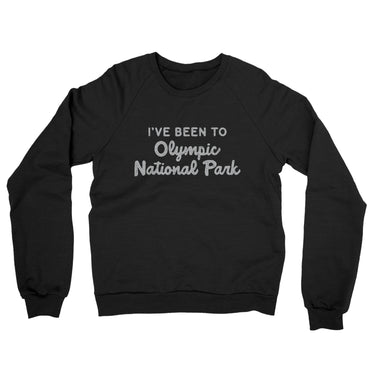I've Been To Olympic National Park Midweight French Terry Crewneck Sweatshirt-Allegiant Goods Co. Vintage Sports Apparel