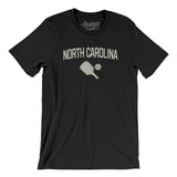 North Carolina Pickleball Men/Unisex T-Shirt-Black-Allegiant Goods Co. Vintage Sports Apparel