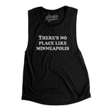 There's No Place Like Minneapolis Women's Flowey Scoopneck Muscle Tank-Allegiant Goods Co. Vintage Sports Apparel