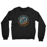 Julian California Retro Badge Midweight French Terry Crewneck Sweatshirt-Allegiant Goods Co. Vintage Sports Apparel