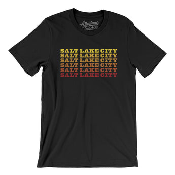 Salt Lake City Repeat Men/Unisex T-Shirt-Allegiant Goods Co. Vintage Sports Apparel