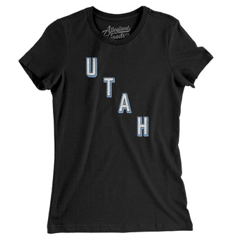 Utah Hockey Jersey Women's T-Shirt-Allegiant Goods Co. Vintage Sports Apparel