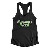Missouri Weed Women's Racerback Tank-Allegiant Goods Co. Vintage Sports Apparel