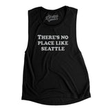 There's No Place Like Seattle Women's Flowey Scoopneck Muscle Tank-Allegiant Goods Co. Vintage Sports Apparel