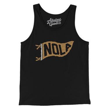 Nola Pennant Men/Unisex Tank Top-Allegiant Goods Co. Vintage Sports Apparel