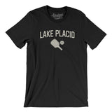 Lake Placid Pickleball Men/Unisex T-Shirt-Black-Allegiant Goods Co. Vintage Sports Apparel
