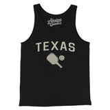 Texas Pickleball in Black Color