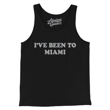 I've Been To Miami Men/Unisex Tank Top-Allegiant Goods Co. Vintage Sports Apparel