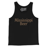 Mississippi Beer Men/Unisex Tank Top-Black-Allegiant Goods Co. Vintage Sports Apparel