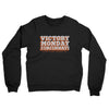 Victory Monday Cincinnati Midweight French Terry Crewneck Sweatshirt-Black-Allegiant Goods Co. Vintage Sports Apparel