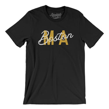 Boston Ma Overprint Overprinted Men/Unisex T-Shirt-Allegiant Goods Co. Vintage Sports Apparel