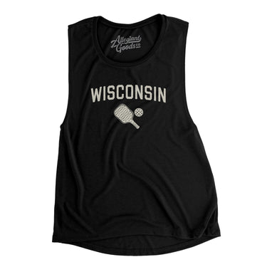 Wisconsin Pickleball in Black Color
