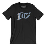 Utah Pennant Men/Unisex T-Shirt-Allegiant Goods Co. Vintage Sports Apparel