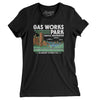 Gas Works Park Women's T-Shirt-Black-Allegiant Goods Co. Vintage Sports Apparel