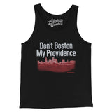 Don't Boston My Providence Men/Unisex Tank Top-Black-Allegiant Goods Co. Vintage Sports Apparel