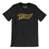 Pittsburgh Pennant Men/Unisex T-Shirt-Allegiant Goods Co. Vintage Sports Apparel