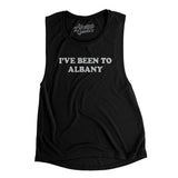 I've Been To Albany Women's Flowey Scoopneck Muscle Tank-Allegiant Goods Co. Vintage Sports Apparel