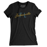 Jacksonville Fl Overprinted Women's T-Shirt-Allegiant Goods Co. Vintage Sports Apparel