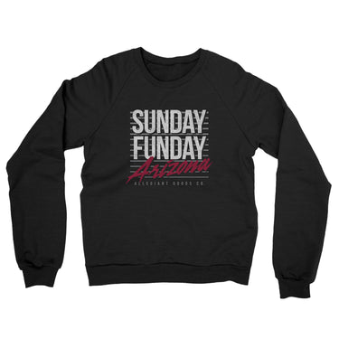 Sunday Funday Arizona Midweight French Terry Crewneck Sweatshirt-Allegiant Goods Co. Vintage Sports Apparel