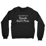 I've Been To Denali National Park Midweight French Terry Crewneck Sweatshirt-Allegiant Goods Co. Vintage Sports Apparel