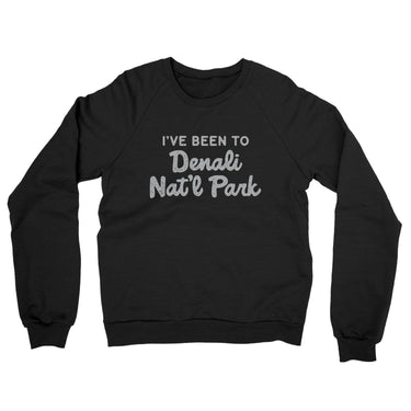 I've Been To Denali National Park Midweight French Terry Crewneck Sweatshirt-Allegiant Goods Co. Vintage Sports Apparel