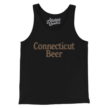 Connecticut Beer Men/Unisex Tank Top-Allegiant Goods Co. Vintage Sports Apparel