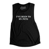 I've Been To St Pete Women's Flowey Scoopneck Muscle Tank-Allegiant Goods Co. Vintage Sports Apparel