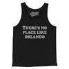 There's No Place Like Orlando Men/Unisex Tank Top-Black-Allegiant Goods Co. Vintage Sports Apparel