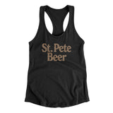 St. Pete Beer Women's Racerback Tank-Allegiant Goods Co. Vintage Sports Apparel