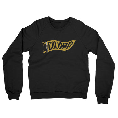 Columbus Pennant Midweight French Terry Crewneck Sweatshirt-Allegiant Goods Co. Vintage Sports Apparel