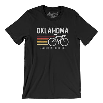 Oklahoma Cycling Men/Unisex T-Shirt-Allegiant Goods Co. Vintage Sports Apparel