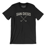San Diego Golf Men/Unisex T-Shirt-Black-Allegiant Goods Co. Vintage Sports Apparel