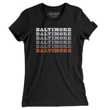 Baltimore Repeat Women's T-Shirt-Allegiant Goods Co. Vintage Sports Apparel