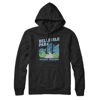 Belle Isle Park Hoodie-Allegiant Goods Co. Vintage Sports Apparel
