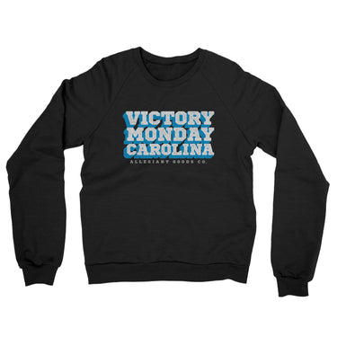 Victory Monday Carolina Midweight French Terry Crewneck Sweatshirt-Allegiant Goods Co. Vintage Sports Apparel