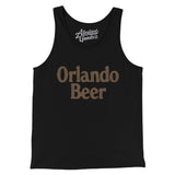 Orlando Beer Men/Unisex Tank Top-Black-Allegiant Goods Co. Vintage Sports Apparel