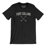Fort Collins Golf Men/Unisex T-Shirt-Black-Allegiant Goods Co. Vintage Sports Apparel