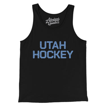 Utah Hockey Men/Unisex Tank Top-Allegiant Goods Co. Vintage Sports Apparel
