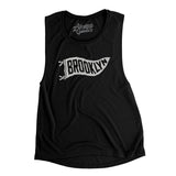 Brooklyn Pennant Women's Flowey Scoopneck Muscle Tank-Allegiant Goods Co. Vintage Sports Apparel