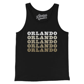 Orlando Repeat Men/Unisex Tank Top-Allegiant Goods Co. Vintage Sports Apparel