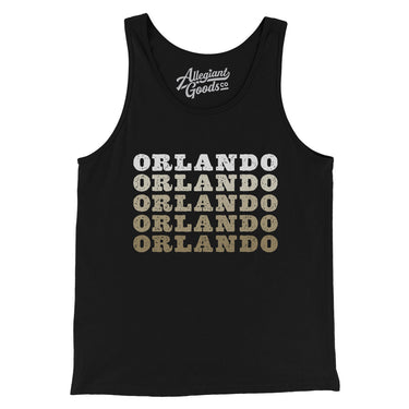 Orlando Repeat Men/Unisex Tank Top-Allegiant Goods Co. Vintage Sports Apparel