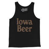 Iowa Beer Men/Unisex Tank Top-Allegiant Goods Co. Vintage Sports Apparel