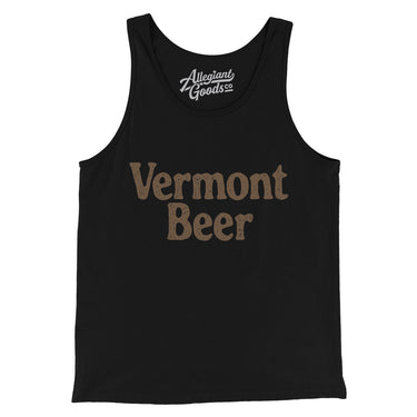 Vermont Beer Men/Unisex Tank Top-Allegiant Goods Co. Vintage Sports Apparel
