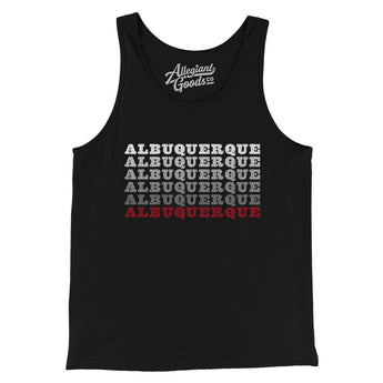 Albuquerque Repeat Men/Unisex Tank Top-Allegiant Goods Co. Vintage Sports Apparel