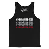 Albuquerque Repeat Men/Unisex Tank Top-Allegiant Goods Co. Vintage Sports Apparel