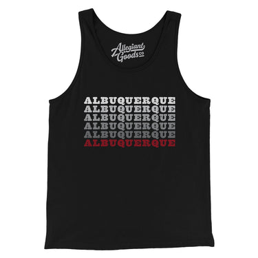 Albuquerque Repeat Men/Unisex Tank Top-Allegiant Goods Co. Vintage Sports Apparel