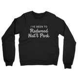 I've Been To Redwood National Park Midweight French Terry Crewneck Sweatshirt-Allegiant Goods Co. Vintage Sports Apparel