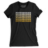 Pittsburgh Repeat Women's T-Shirt-Black-Allegiant Goods Co. Vintage Sports Apparel